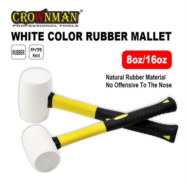 White Rubber Mallet