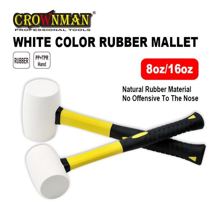 White Rubber Mallet