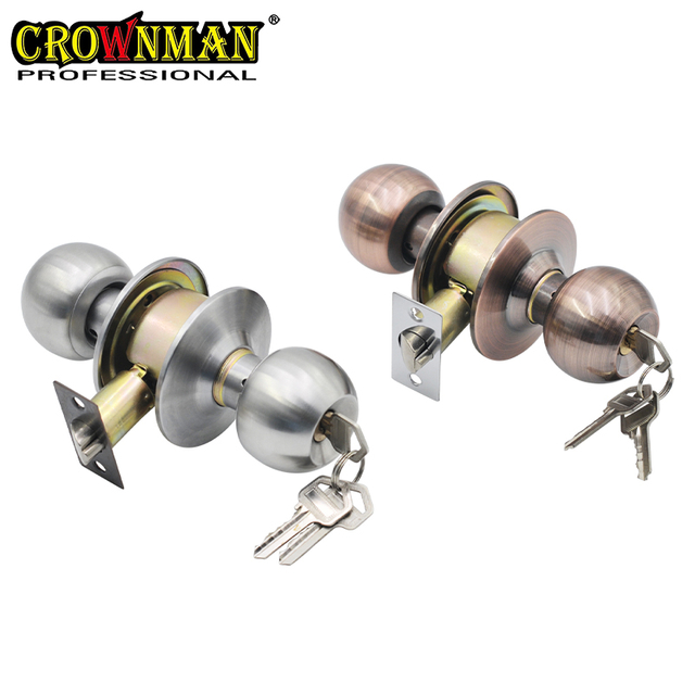 Cylindrical Knob Lockset