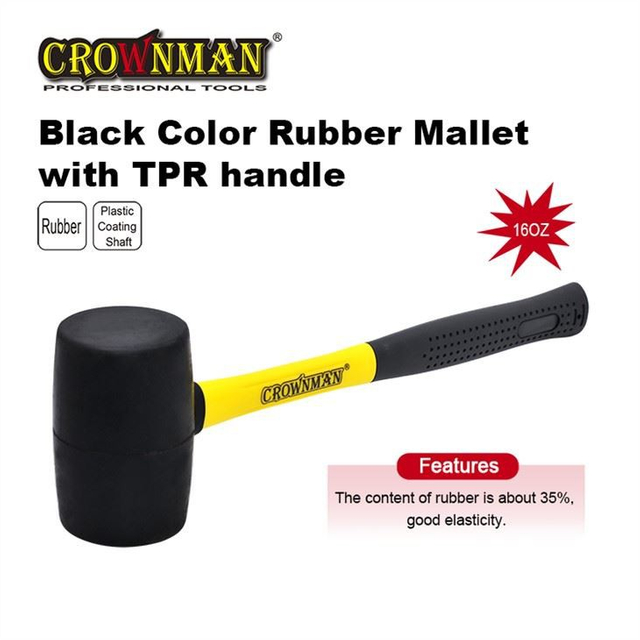 CROWNMAN Rubber Mallet