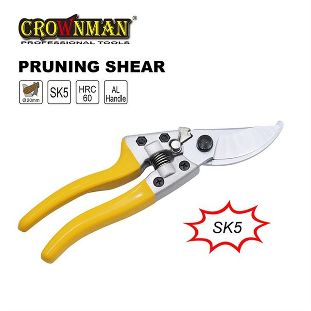 Aluminum Handle Pruning Shear SK5 Blade