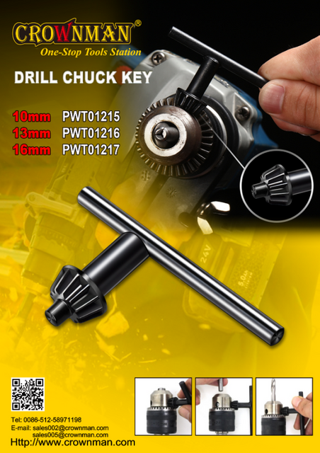 Drill Chuck Key