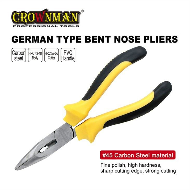 German Type Bent Nose Pliers