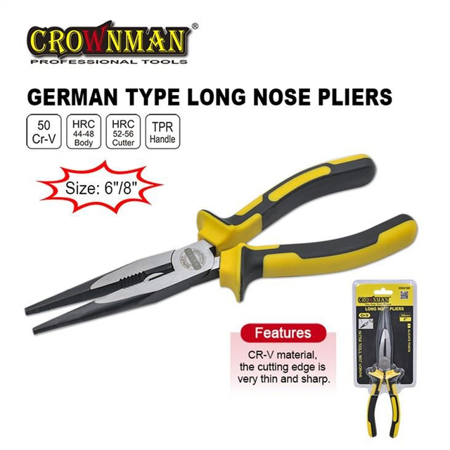 German Type Long Nose Pliers