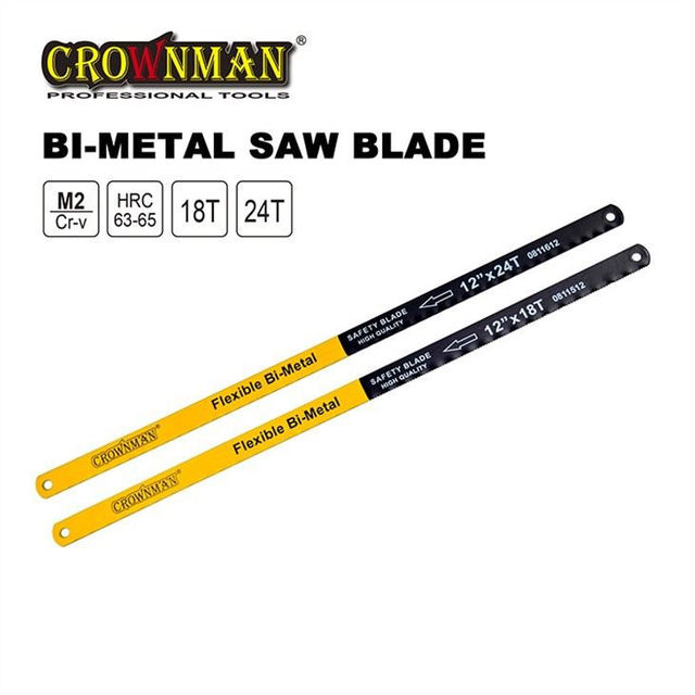 2PCS Bi-Metal Hacksaw Blade Set