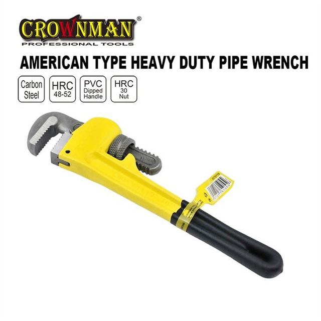 Adjustable Straight Pipe Wrench