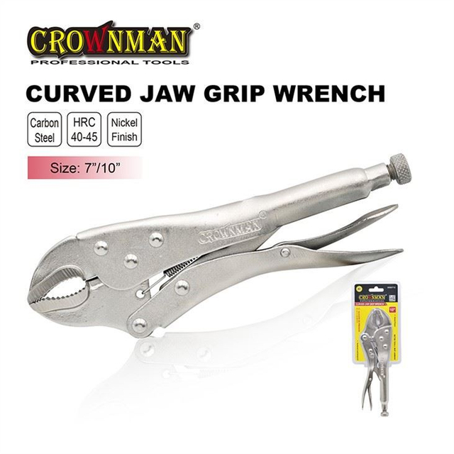 DIY Used Curved Jaw Grip Wrench