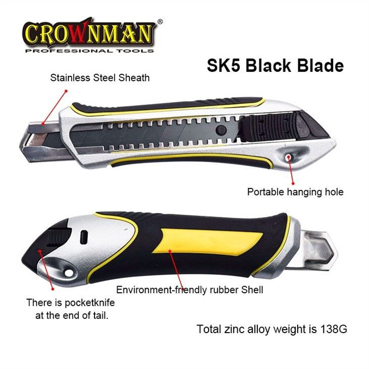 Professional Zinc Alloy Utility Knife