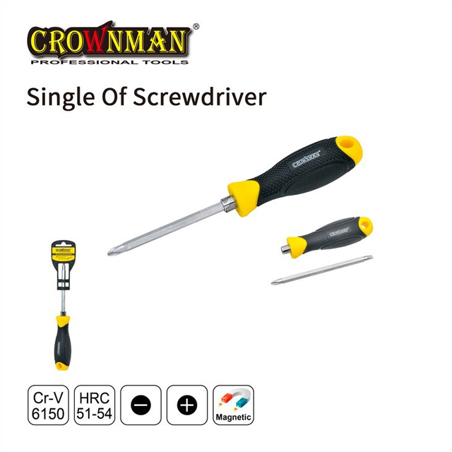 Interchangeable Screwdriver With Two Heads