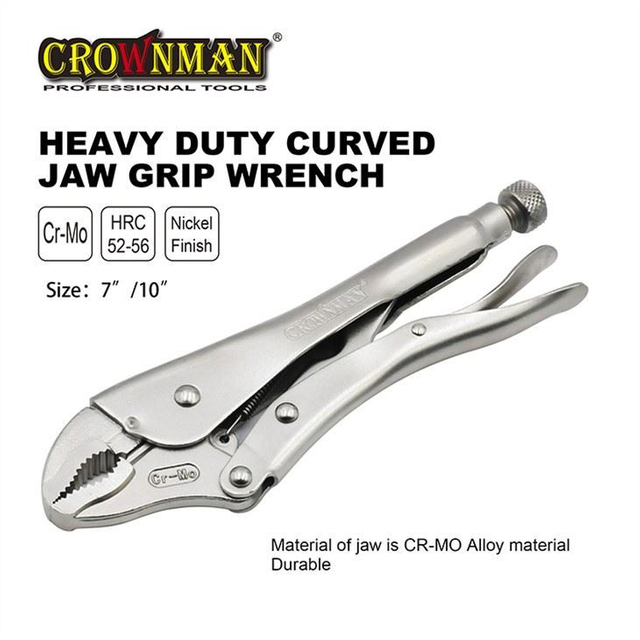 Curved Jaw Grip Wrench