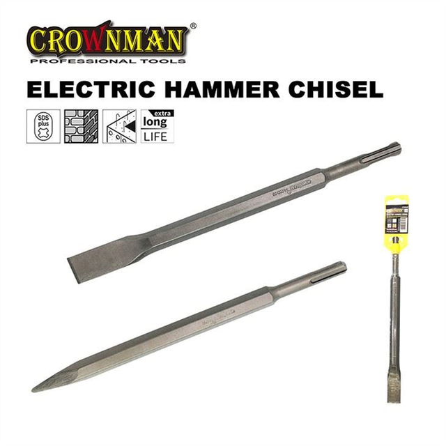 Electric Hammer Flat & Pointed Chisel