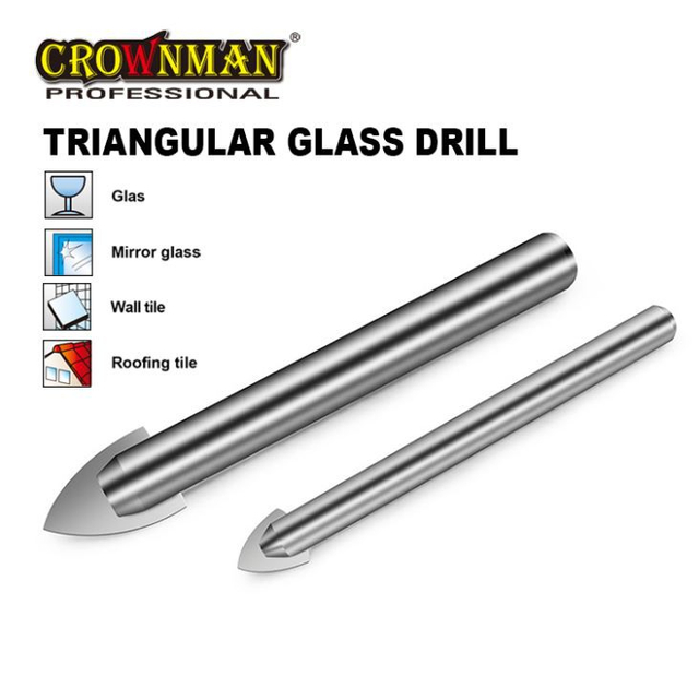 Triangular Glass Drill