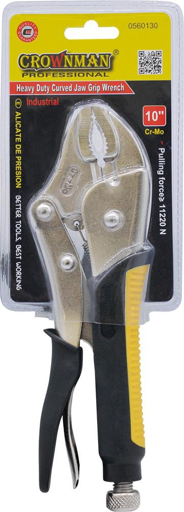 Curved Jaw Locking Pliers