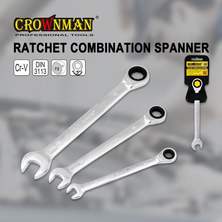 Ratchet combination spanner (1)