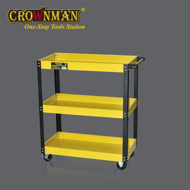 3-Layer Auto Repair Tool Trolley