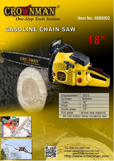 Gasoline Chain Saw