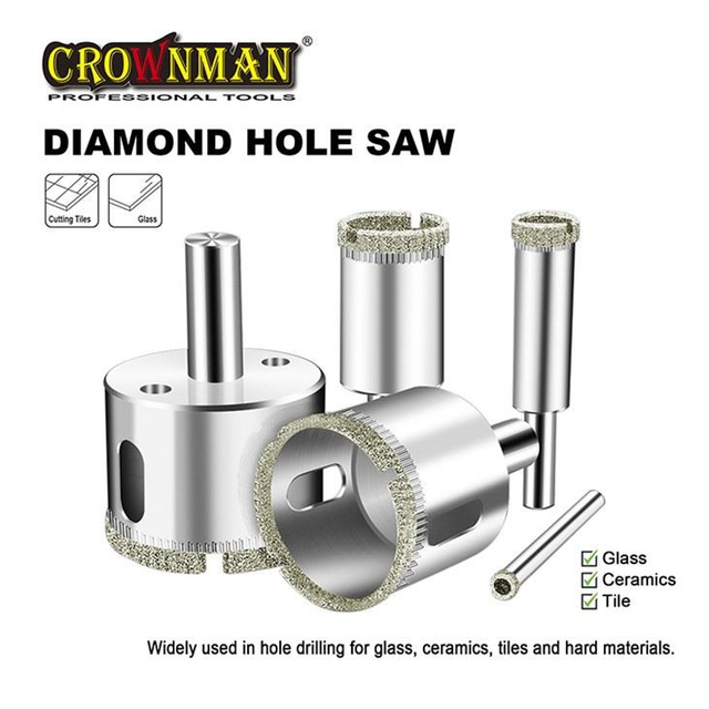 Diamond Hole Saw For Marble, Glass, Tile