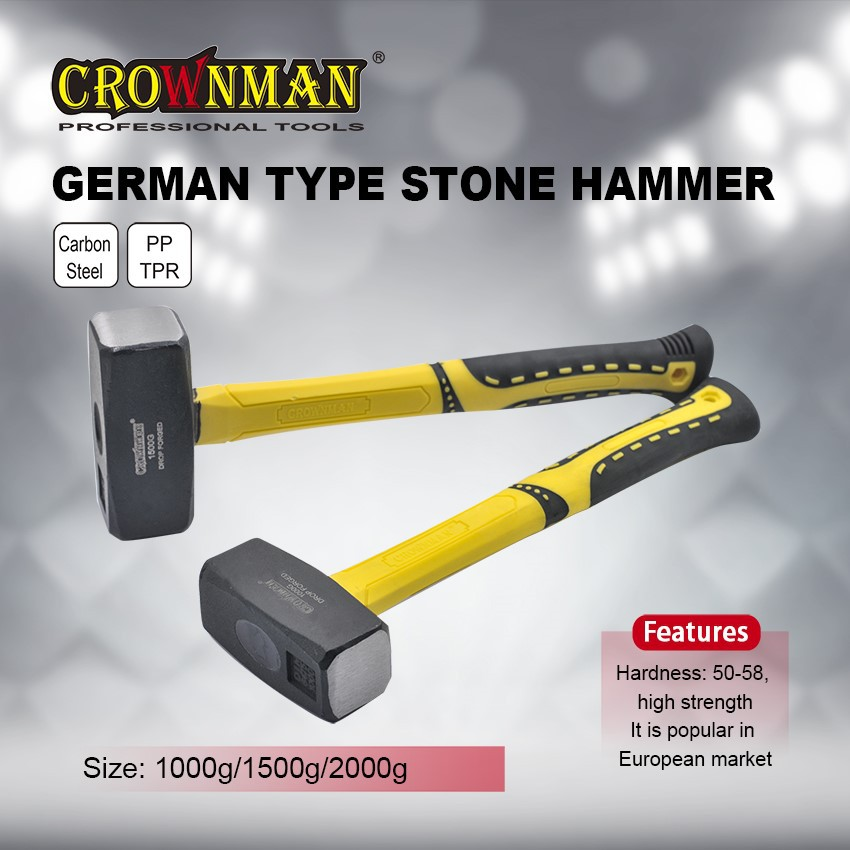 0334100 German Type Stone Hammer 1