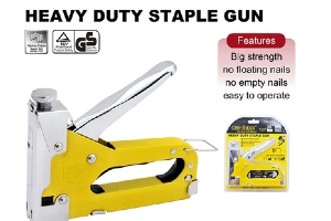 Will A Heavy Duty Staple Gun Work on Wood?