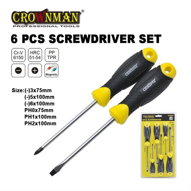 6PCS Screwdriver Set Of Hand Tools