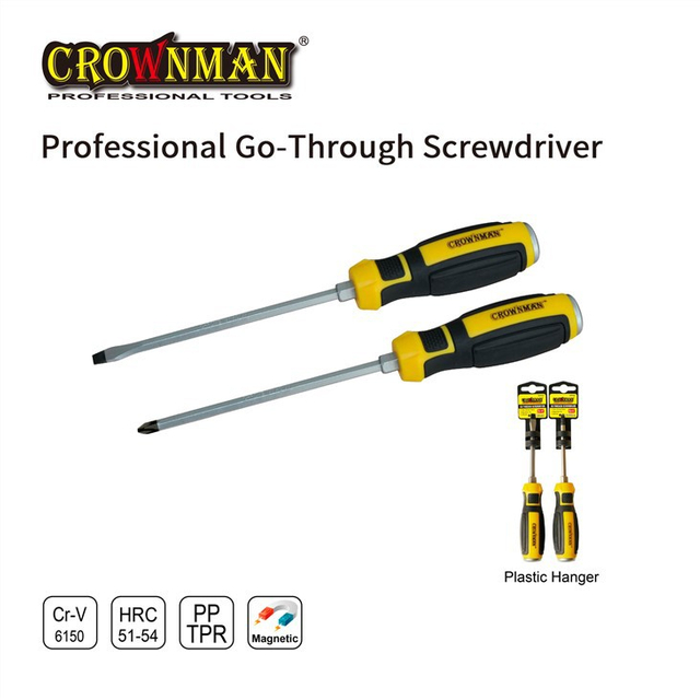 Professional Go-Through Screwdriver