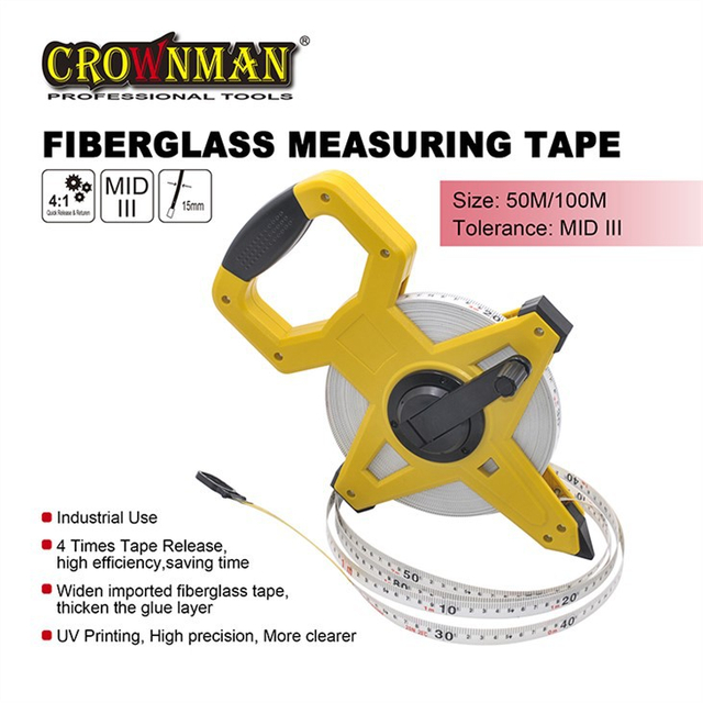 Framed Fiberglass Measuring Tape