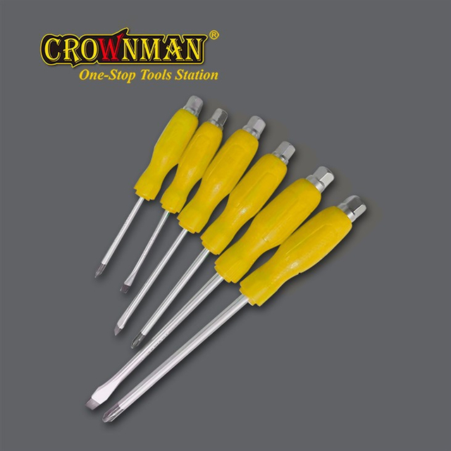 6PCS GO-Through Screwdriver Set