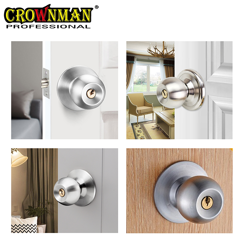 Cylindrical Knob Lockset