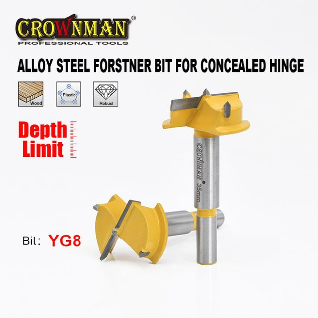 Alloy Steel Forstner Drill Bit For Concealed Hinge