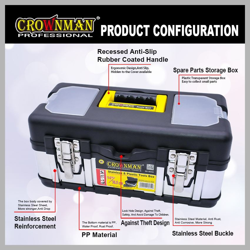 Stainless Steel Tool Box (7)