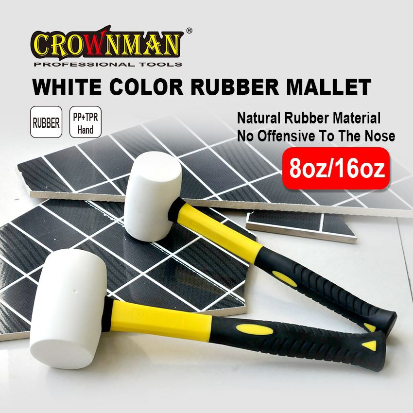 White Color Rubber Mallet (4)