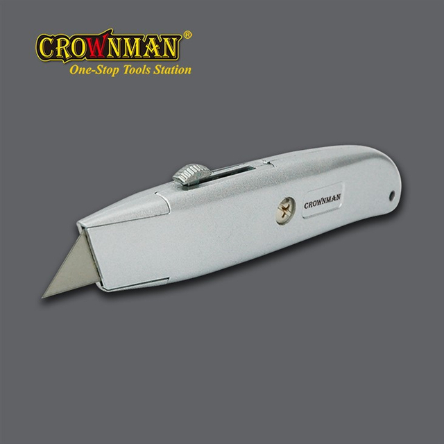 Heavy Duty Zinc Alloy Utility Cutter Knife