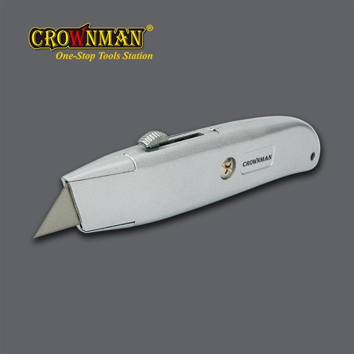 Heavy Duty Zinc Alloy Utility Cutter Knife