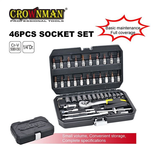 46PCS Sockets Bit Set