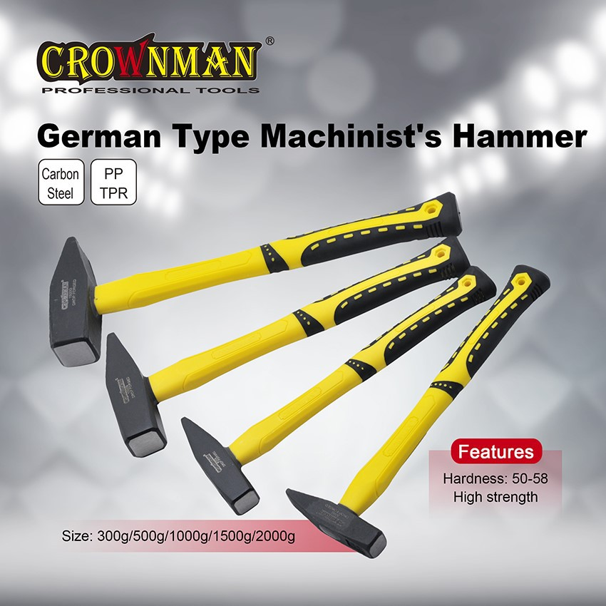 0318330-500 German Type Machinist's Hammer 1