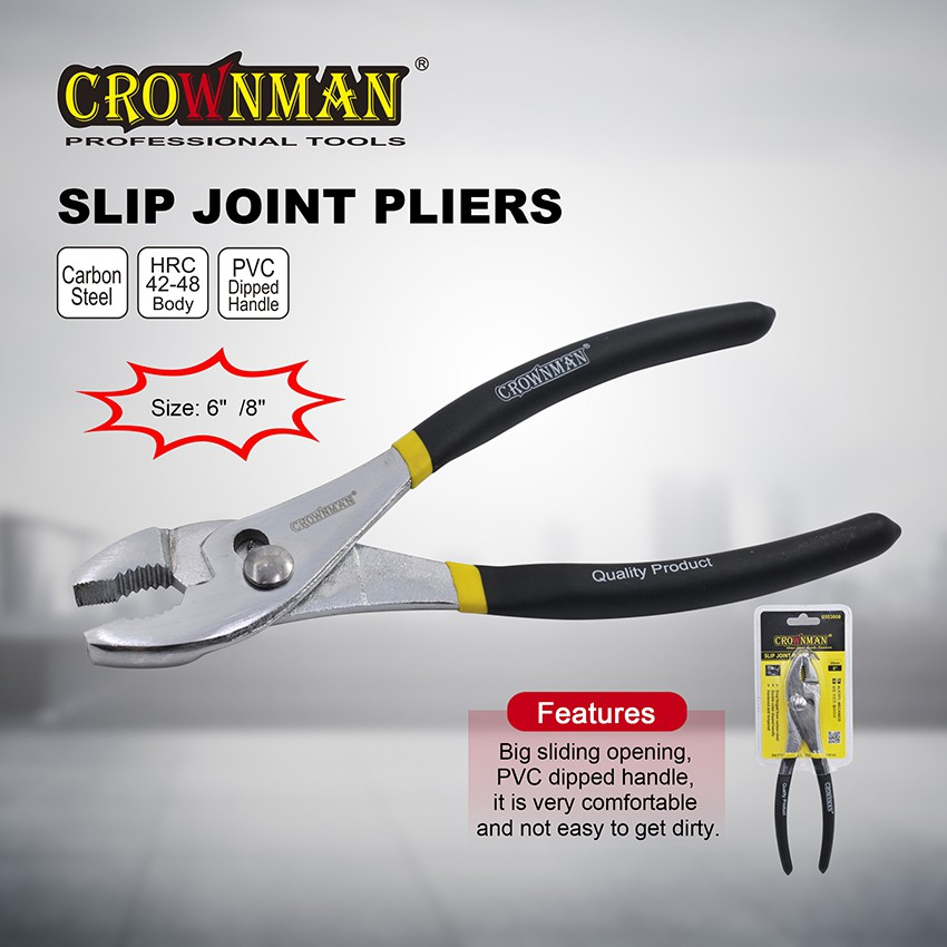 0553006-0553008 Slip Joint Pliers 1