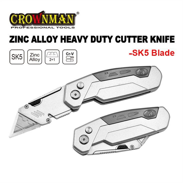 Heavy Duty Aluminum Alloy Cutter Knife