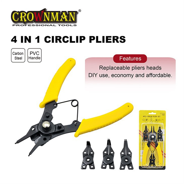 4 In 1 Circlip Pliers