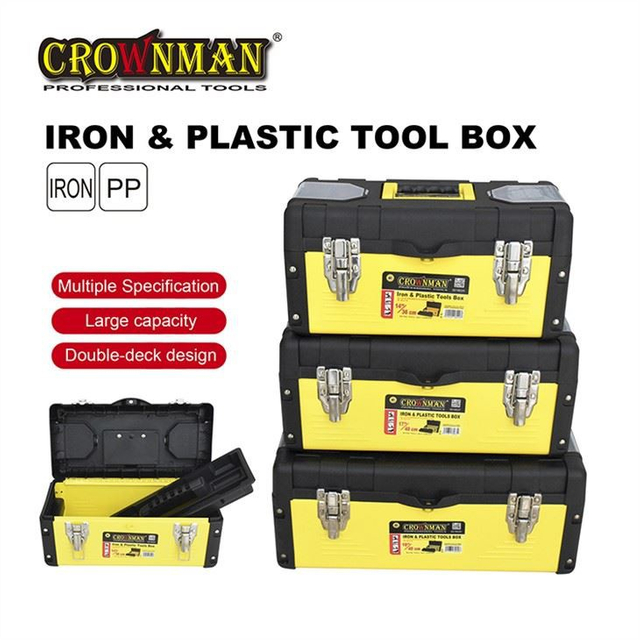 Steel And Plastic Tool Box