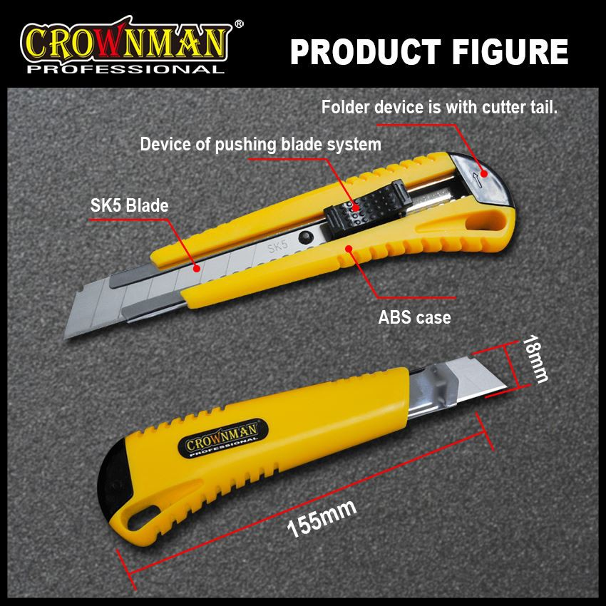 Utility Knife with ABS Case (6)