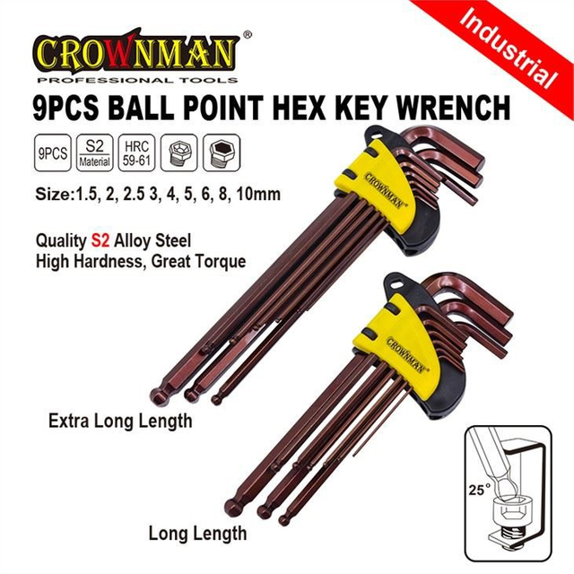 Ball Point Hex Key Wrench