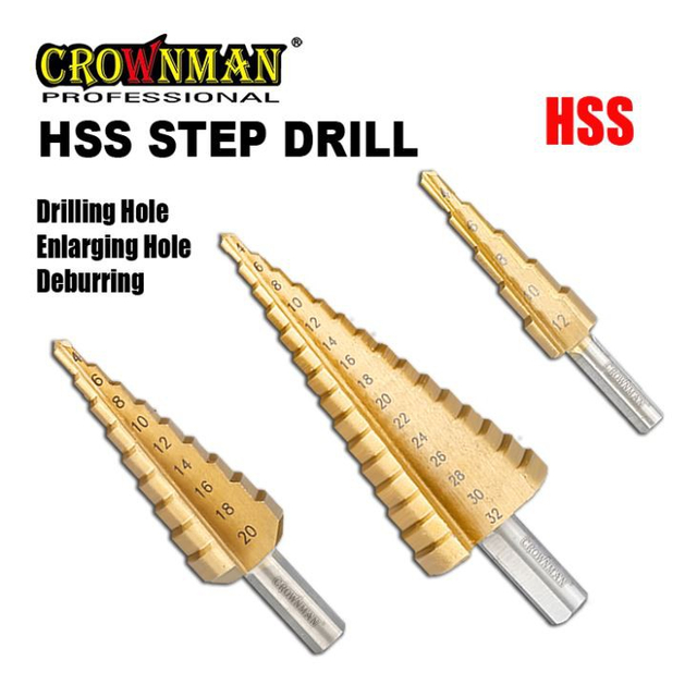 HSS Step Drill Bit