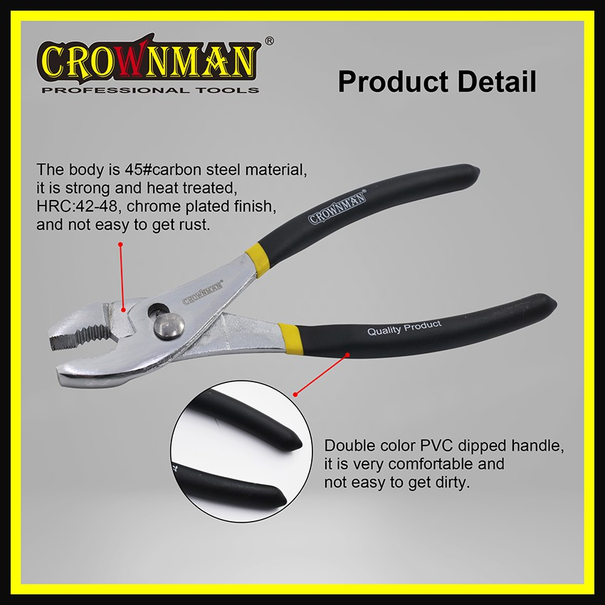 0553006-0553008 Slip Joint Pliers 2