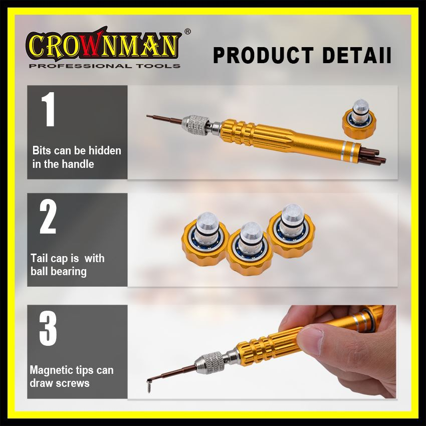 5 IN 1 Precision screwdriver set (8)