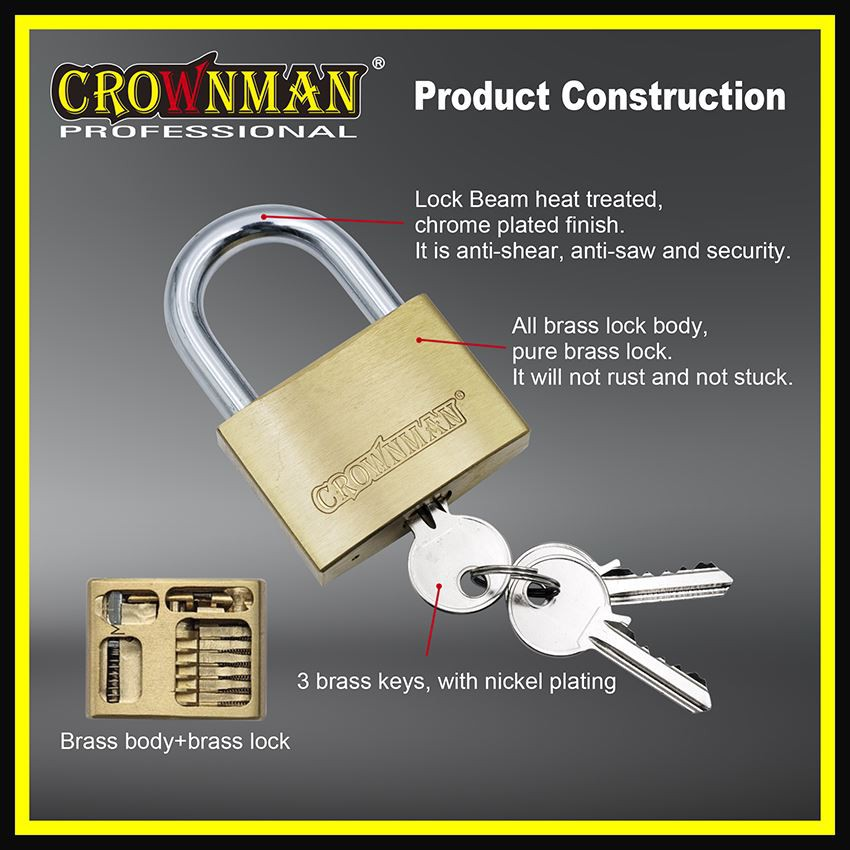 Brass Padlock-7