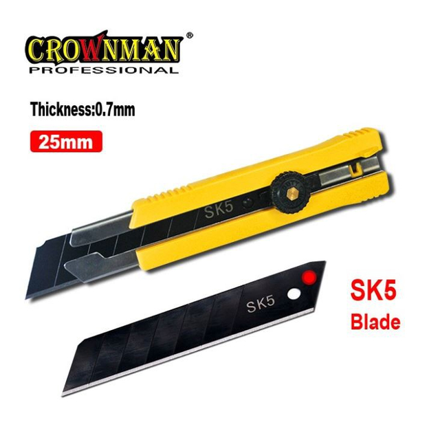 Heavy Duty Cutter Knife With SK5 Blade