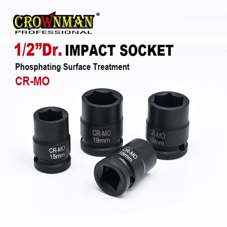 1/2" Dr. Impact Short Socket