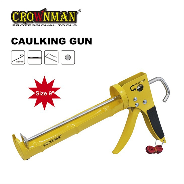 9" Heavy-Duty Caulking Gun